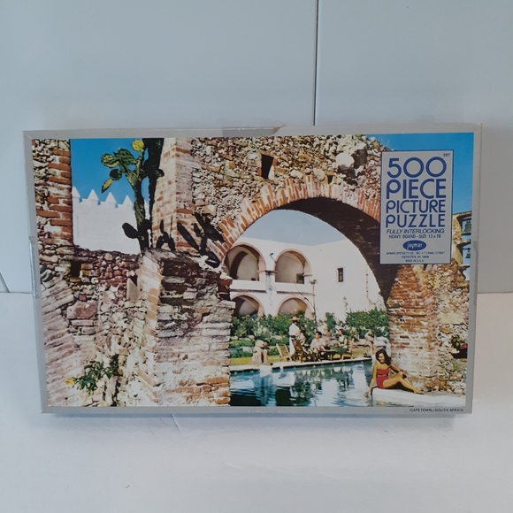 Vintage Jaymar South Africa 500 Piece Puzzle Rare - Picture 1 of 13